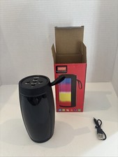Caixa de som poderosa sem fio portátil Bluetooth subwoofer luzes LED alto-falante comprar usado  Enviando para Brazil