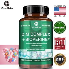 120pcs DIM Complex + Bioperine - Equilibrio hormonal de estrógeno, bloqueador comprar usado  Enviando para Brazil