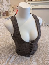 Zara tweed waistcoat for sale  LOWESTOFT