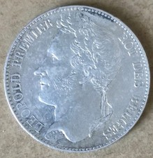 Francs 1847 léopold d'occasion  La Chapelle-en-Serval