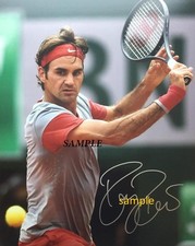 ROGER FEDERER #2 REIMPRESSÃO 8X10 FOTO AUTOGRAFADA ASSINADA TÊNIS RP PRESENTE comprar usado  Enviando para Brazil