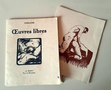 Verlaine oeuvres libres d'occasion  Portet-sur-Garonne