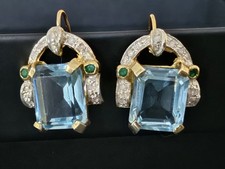 Wunderschöne aquamarin diaman gebraucht kaufen  Ilsfeld