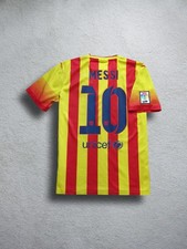 Camisa de futebol 14/15 Barcelona MESSI Argentina [M] **AUTÊNTICA** comprar usado  Enviando para Brazil