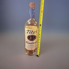 Tito's Vodka 18,5 polegadas garrafa de vidro com mais de 3+ litros garrafa decoração caverna homem, usado comprar usado  Enviando para Brazil