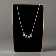 Italian silver neclace d'occasion  Expédié en Belgium