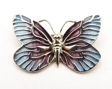 Butterfly enamel brooch for sale  LIVINGSTON