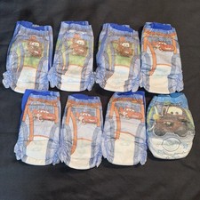 Calça de treino Huggies Pull Ups tamanho 3T-4T fraldas Mater Lightning McQueen comprar usado  Enviando para Brazil