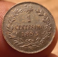 Moneta centesimo 1895 usato  Olbia