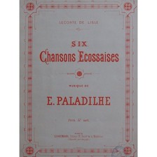 Paladilhe chansons ecossaises d'occasion  Blois
