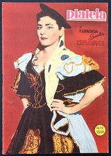 Plateia 1960 Fernanda Santos Mary Peach Yvonne Romain David Niven Jeanne Moreau comprar usado  Enviando para Brazil