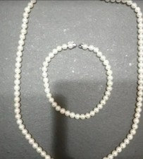 Girocollo bracciale perle usato  Sinnai