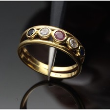Anello con pietra usato  Sustinente