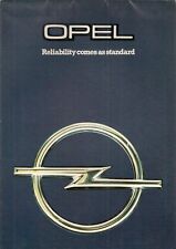 Opel range 1978 for sale  UK
