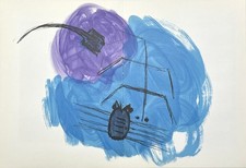 Vassilakis takis lithographie d'occasion Vassilakis takis lithographie d'occasion  Paris VIII