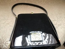 Biba black patent for sale  BIRMINGHAM