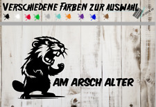 Aufkleber biber arsch gebraucht kaufen  Papenburg