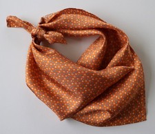 Silk neckerchief square. for sale  HEYWOOD