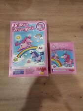 Haba einhorn glitzerglück gebraucht kaufen  Seelze