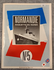 Paquebot normandie maquette d'occasion  Le Havre-
