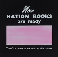 New ration books for sale  HAYLE