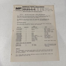 Massey ferguson 1980 for sale  Hanover