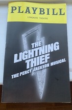 Broadway playbill lightning for sale  Philadelphia