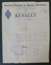 Facture 1934 parisienne d'occasion  Nantes-