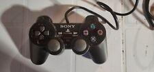 Controle Sony PS2 genuíno original preto com fio fabricante de equipamento original DualShock PlayStation 2 comprar usado  Enviando para Brazil