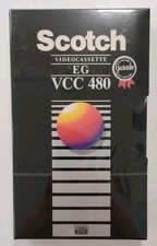 Scotch EG VCC 480 - Fita cassete de vídeo V-2000 em branco - Nova e lacrada comprar usado  Enviando para Brazil
