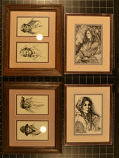 set framed art pieces for sale  Traverse City