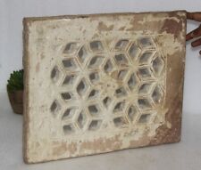 Decoração de parede de pedra antiga janela painel Jali original antigo esculpido à mão 14116 comprar usado  Enviando para Brazil