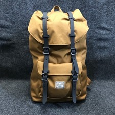 Usado, Mochila Herschel Supply Co Little America marrom bronzeado clássica bolsa de trabalho de viagem comprar usado  Enviando para Brazil