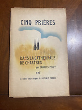Charles peguy prieres d'occasion  Paris XI