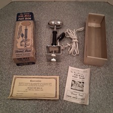 Vintage Vin Max Puff Iron Modelo #2 Embalado com Papelada Funciona, usado comprar usado  Enviando para Brazil
