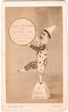 Cdv.humour.humor. clown photo d'occasion  Le Teil