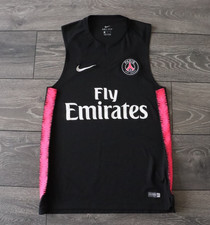 Usado, CAMISA REGATA PARIS SAINT-GERMAIN PSG 2018-19 TREINAMENTO SEM MANGAS PRETA MÉDIA comprar usado  Enviando para Brazil