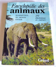 Encyclopédie animaux mammifè d'occasion  Deuil-la-Barre