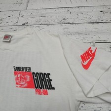 Usado, Camisa vintage 1989 Nike Wind Surfing tamanho L Rainier Gorge Pro AM Championships comprar usado  Enviando para Brazil