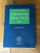 Pair blackstone criminal for sale  FOREST ROW