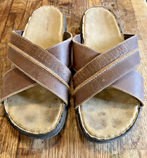 Mantaray brown leather for sale  ASHFORD