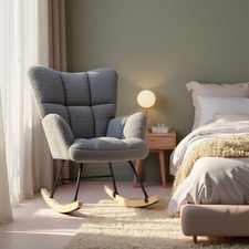 Grau schaukelstuhl stillsessel gebraucht kaufen  Neuss