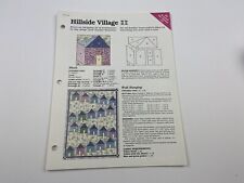 Hillside village quilt for sale  Belgrade