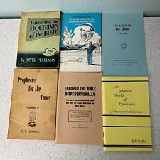 Lot of 6 Vintage Christian Religious Bible Teaching Learning Booklets PB Books comprar usado  Enviando para Brazil