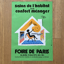 Affiche publicitaire vintage d'occasion  Crécy-en-Ponthieu