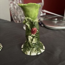 Par de castiçais Studio Nova Venice cristal cônico haste torcida, Garden Bloom comprar usado Par de castiçais Studio Nova Venice cristal cônico haste torcida, Garden Bloom comprar usado  Enviando para Brazil