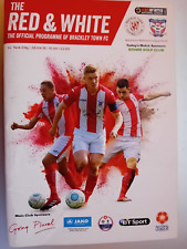 Football programme brackley for sale  SCARBOROUGH