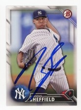 CARTÃO DE BEISEBOL ASSINADO AUTOGRAFADO BOWMAN 2016 JUSTUS SHEFFIELD NEW YORK YANKEES #125 comprar usado  Enviando para Brazil