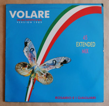 Rosario E I Giaguari Volare (Nel Blu Dipinto Di Blu) 12" Maxi 45T Version 1989 comprar usado  Enviando para Brazil
