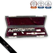 Instrumento de sopro J. Michael Piccolo com estojo rígido bom estado comprar usado  Enviando para Brazil